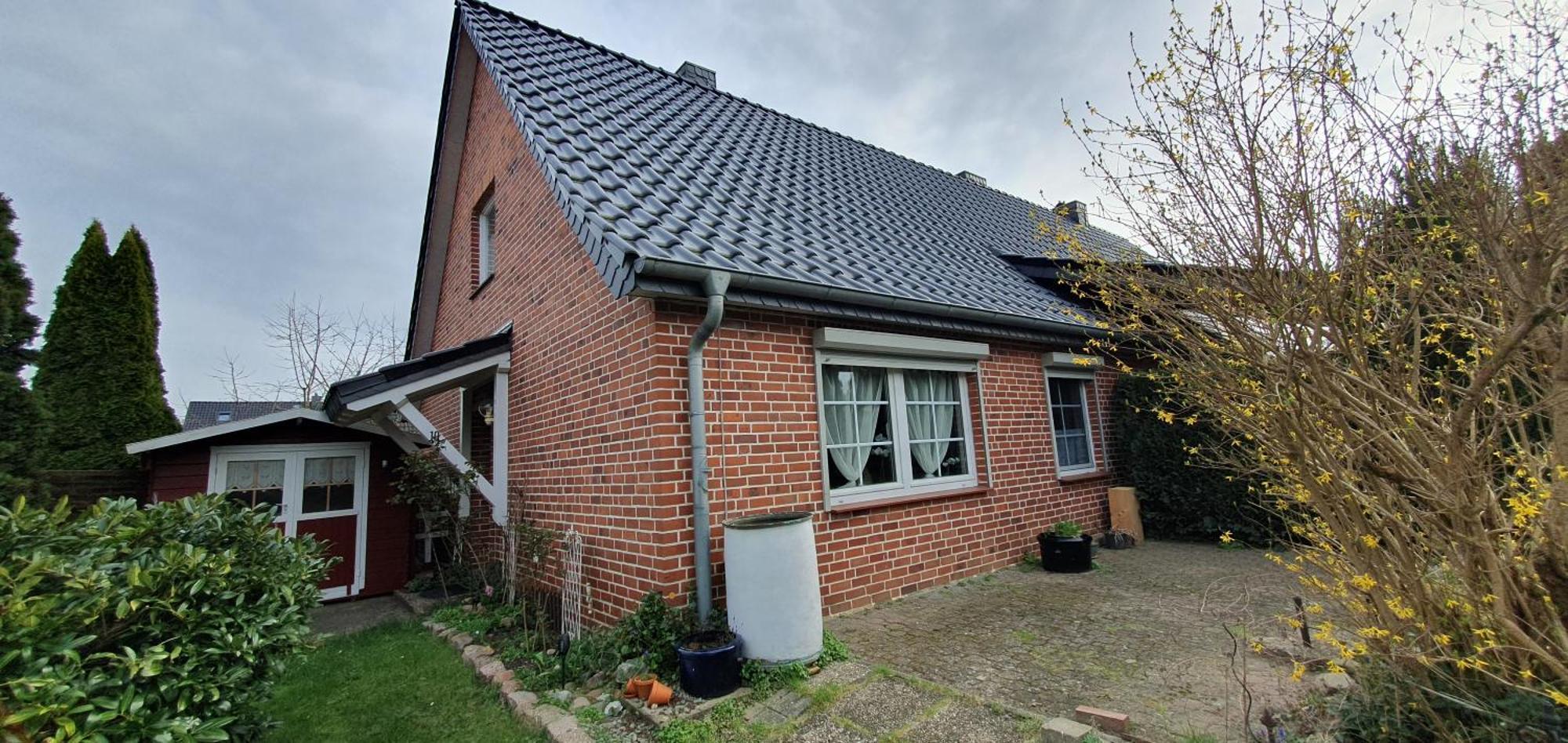 Wohnung Corinchen Tespe Exterior photo